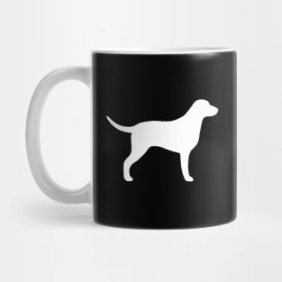 Curly Coated Retriever Silhouette Mug